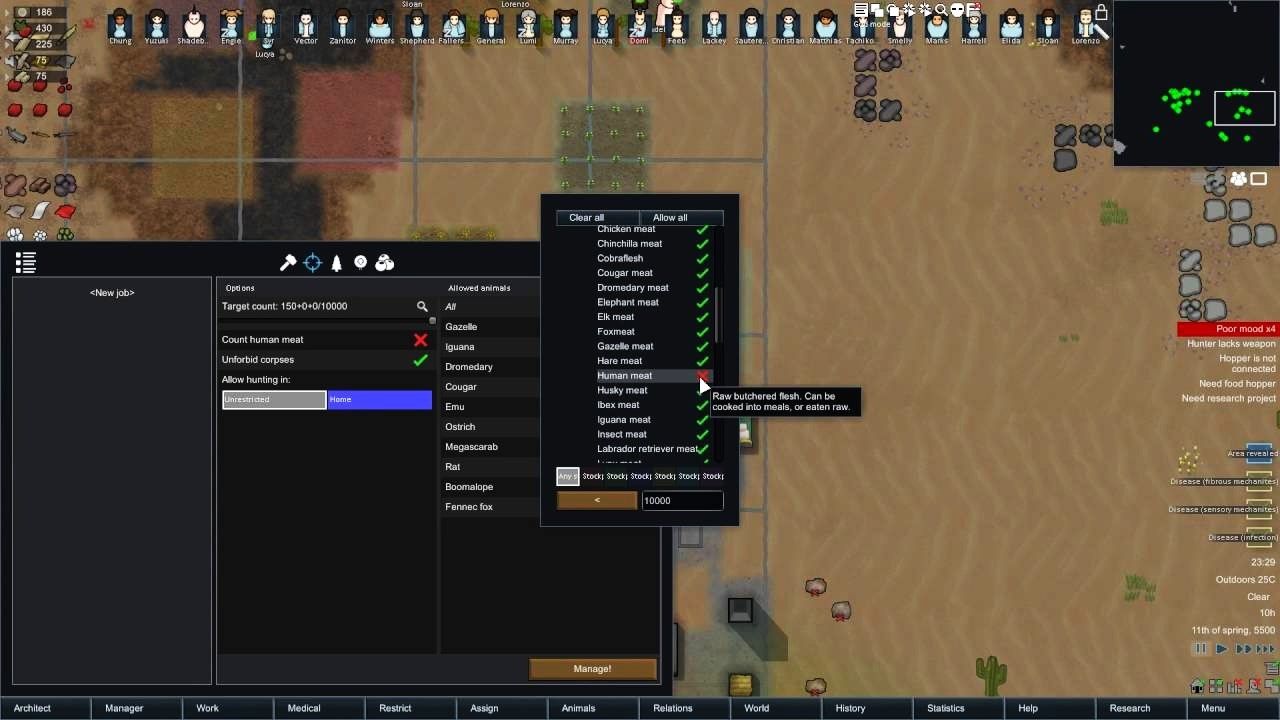 Colony-manager-mod-for-Rimworld