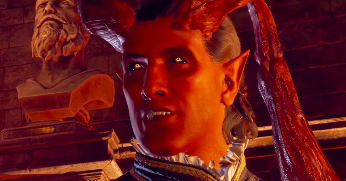 All Baldur’s Gate 3 mods will be broken on launch - A Sneaky devil character that approaches your characters 
