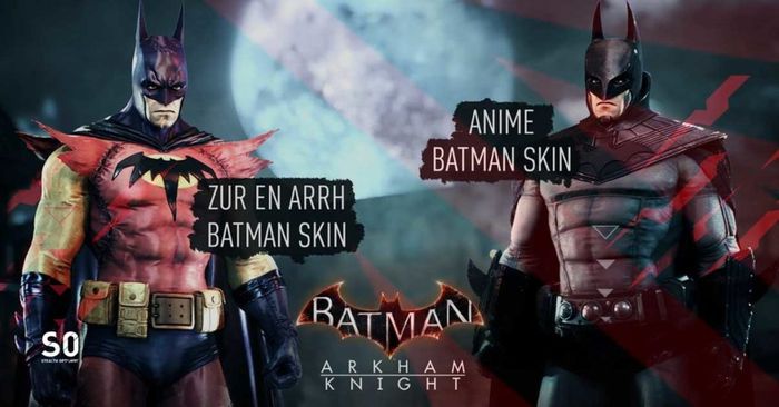 batman arkham knight 2020 update how to get zur en arrh skin anime batman suit