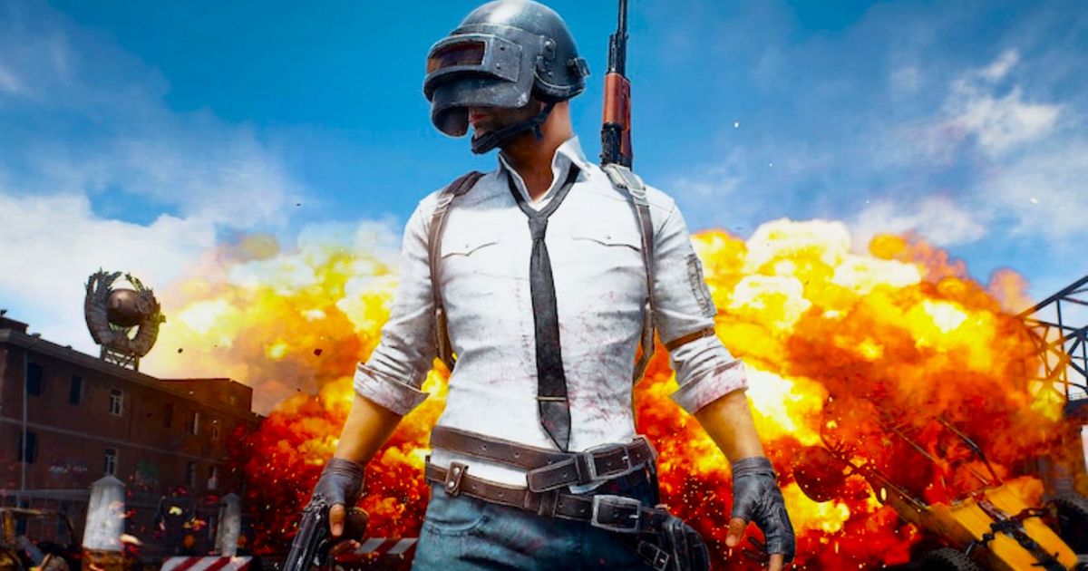 PUBG Mobile server status - An image of the PUBG main character in a white shirt and a black tie