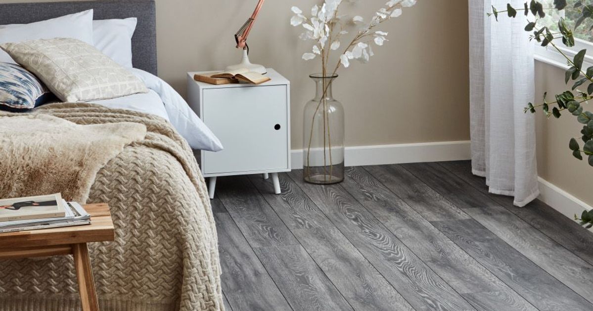 Grey laminate floor - how to repair laminate flooring