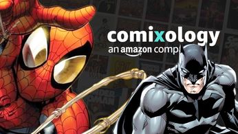 Spider-Man and Batman paying tribute to Comixology