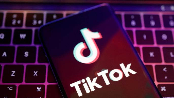 How to see who like your TikTok phone on a keyboard