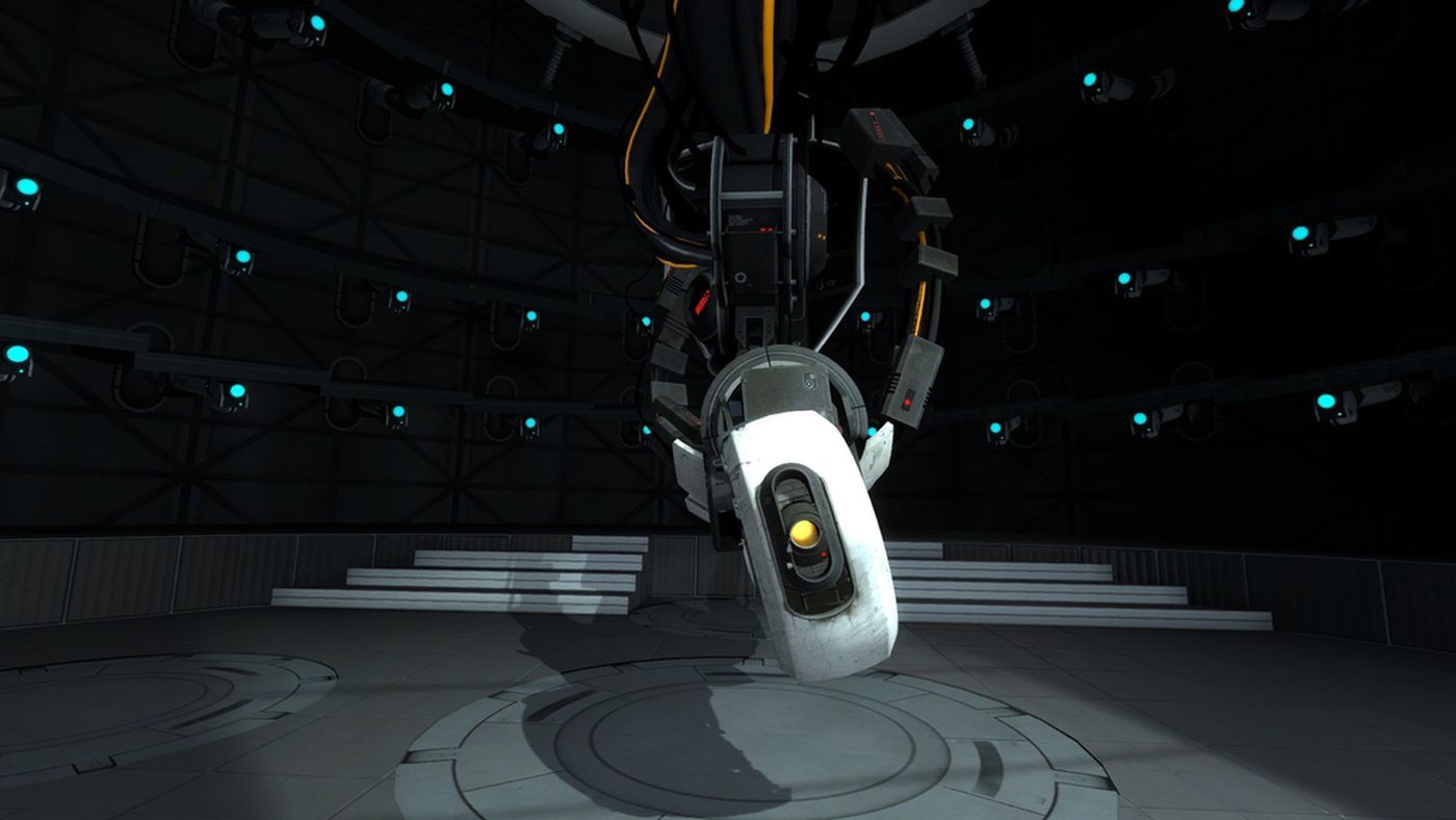 Glados portal 1. ГЛЭДОС референс. ГЛАДОС портал 2. Пробуждение ГЛАДОС. Портал 2 Пробуждение ГЛАДОС.