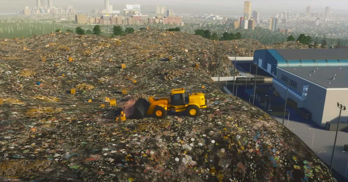 Cities Skylines 2 landfills