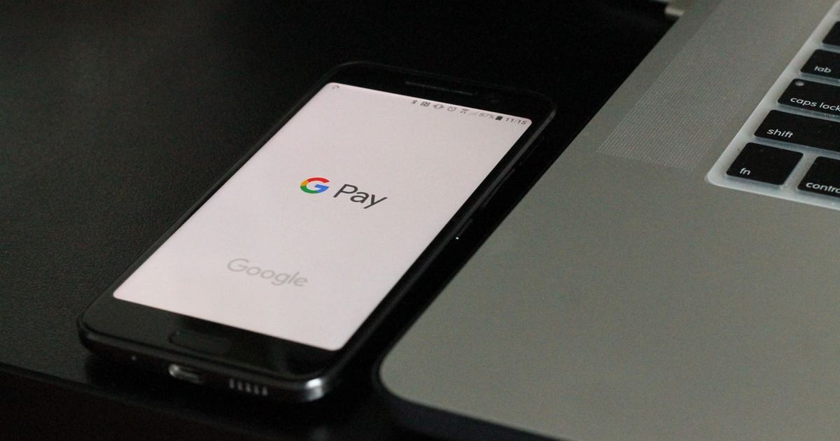 Google Pay error code AF - An image of the Google Pay app on a smartphone