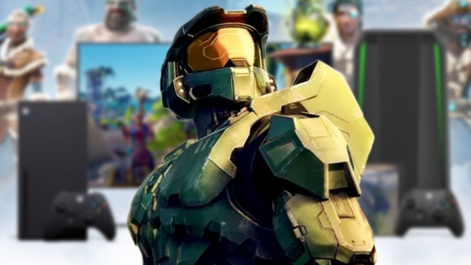 Xbox Cloud Gaming will stream PC games - master chief in front of xCloud 