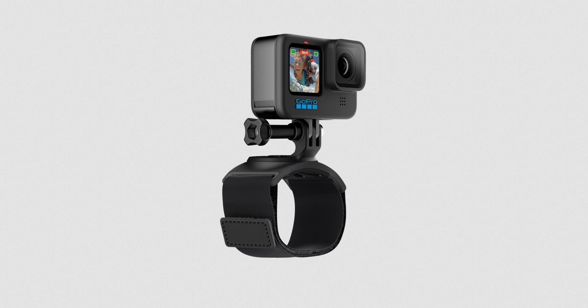 GoPro wrist strap a wrist strap with the camera