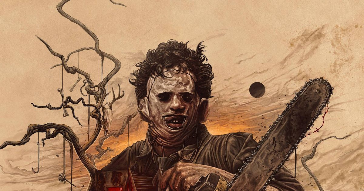 Texas Chain Saw Massacre network error - An image of the Leatherface holding a chin saw