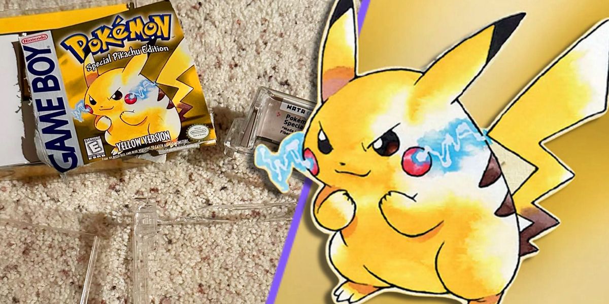 us customs completely destroyed a sealed copy of pokemon yellow