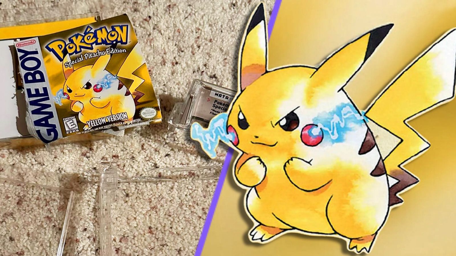 us customs completely destroyed a sealed copy of pokemon yellow