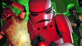 Star Wars Dark Forces Remastered cover art showing stormtroopers in battle