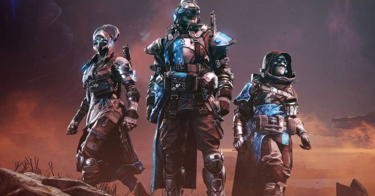 Destiny 2 error code Marionberry - An image of three fully-suited characters in the game