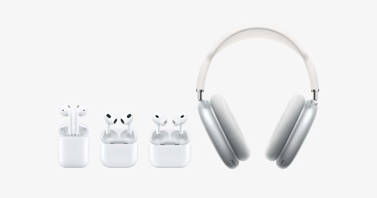 How to connect AirPods to a laptop | Apple's collection of AirPods