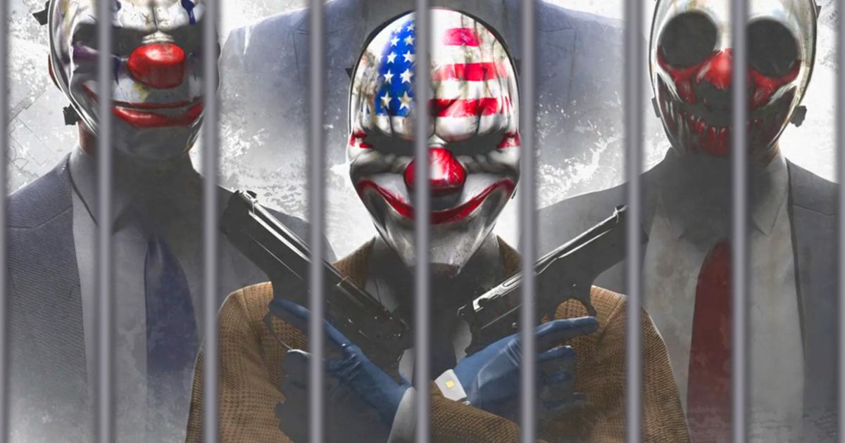 Payday 3 characters behind prison bars 