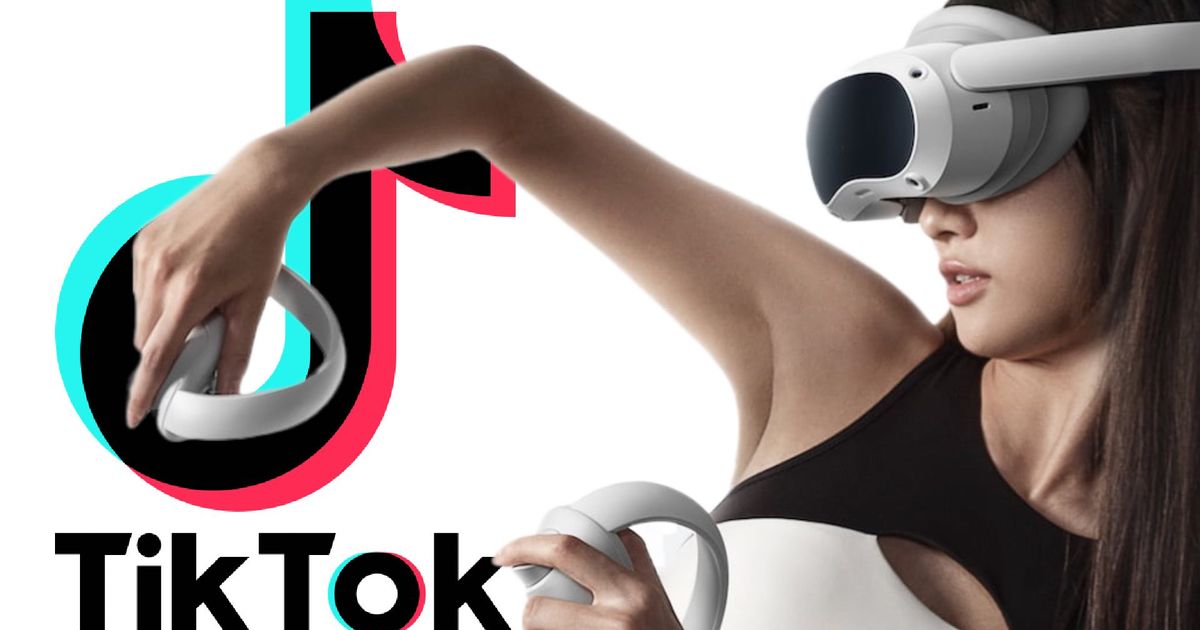 The TikTok VR Pico 4 app 