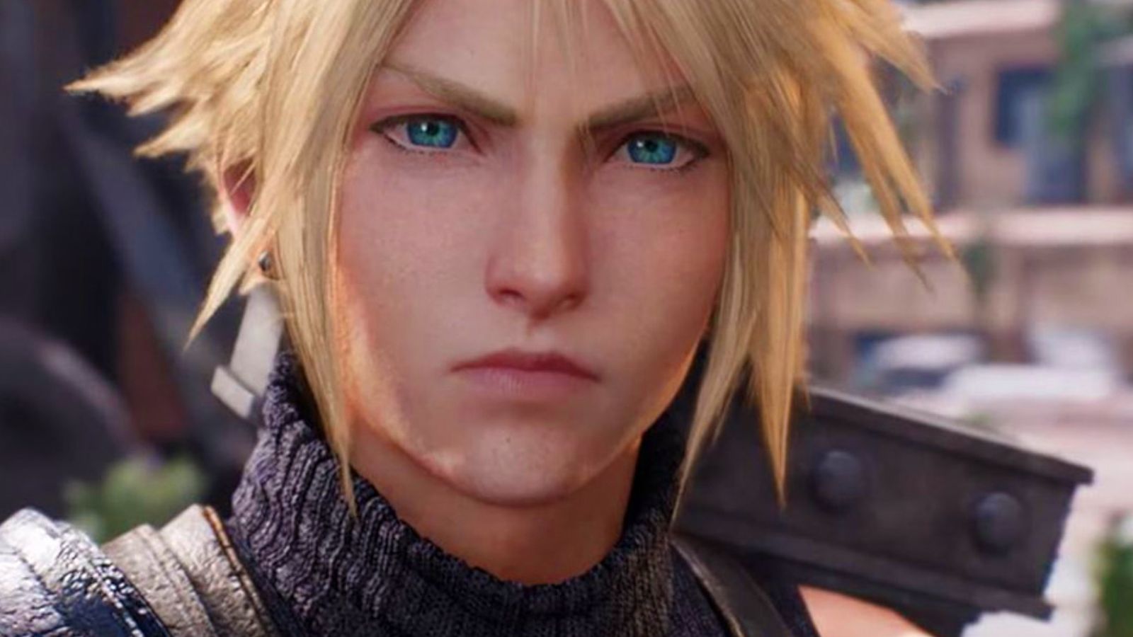 Final Fantasy 7: Rebirth is the first PS5 game on two discs Cloud looking perplexed
