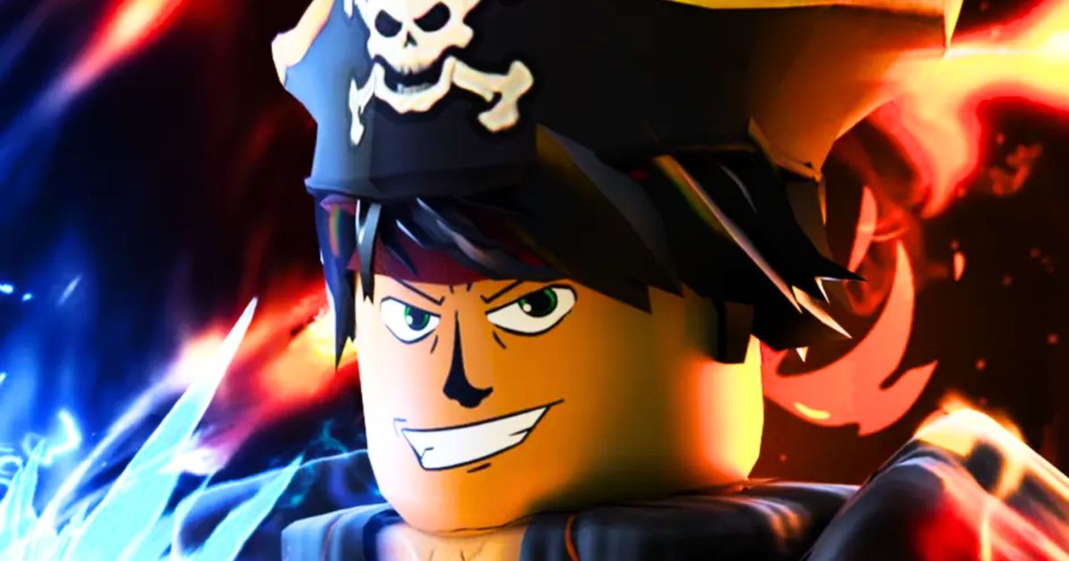 Roblox Blox Fruits "Teleport Failed" error - An image of a pirate character from the game