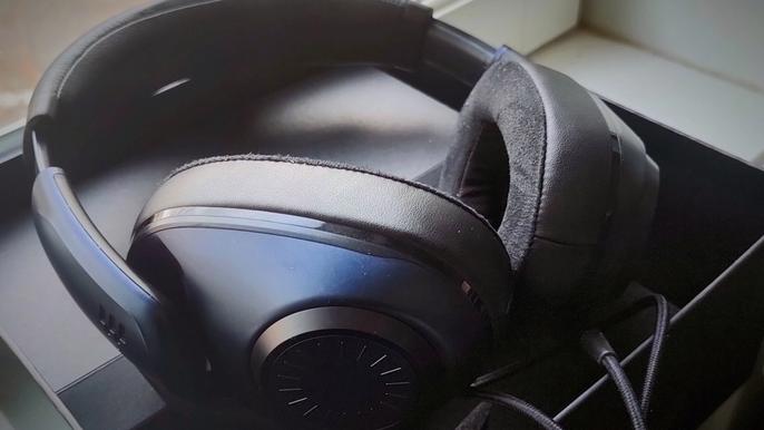 EPOS H6 Closed review headphones near window