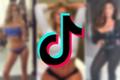 Bop TikTok meaning - An image of a logo of TikTok with some body-revealing-women in background blurred