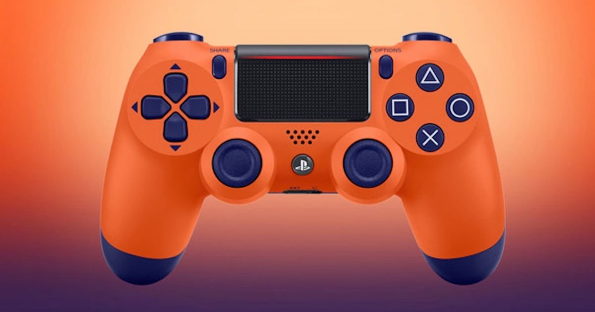 How to connect two controllers to PS4 console orange dualshock 4 controller