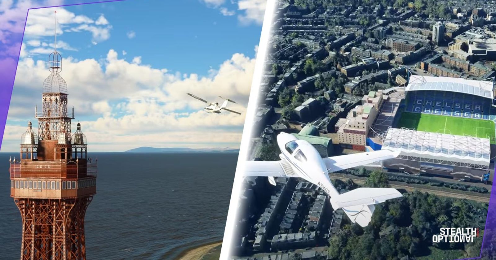 Microsoft Flight Simulator update adds high-res landmarks to flights over  UK - CNET