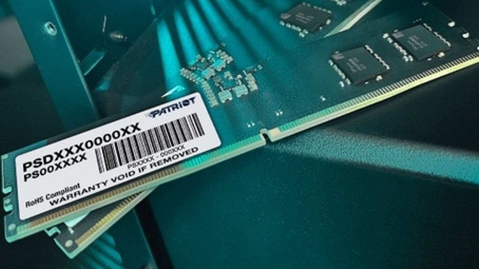 Patriot Signature Line DDR5 RAM sticks from press image