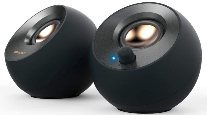 Best budget PC speakers - Creative black pebble speakers 