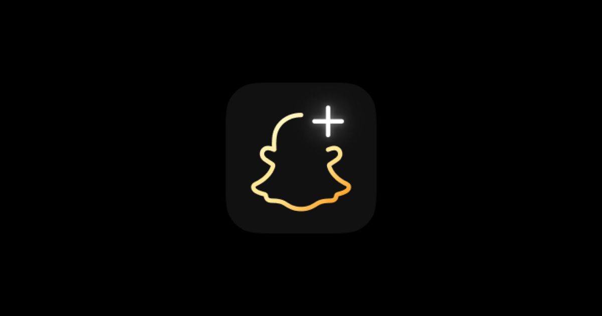 Can you see if someone half swipes with Snapchat Plus? - An image of the Snapchat Plus logo