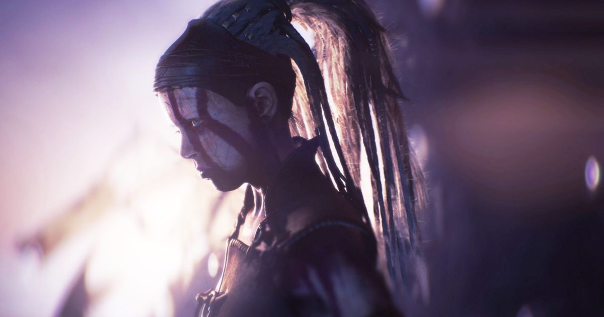 Senua's Saga: Hellblade 2 system requirements - picture of Senua suspiciously looking at something