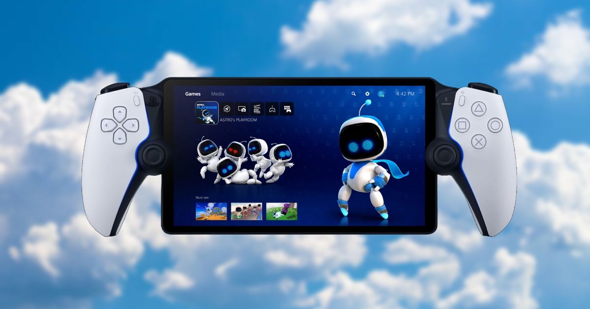 PS Portal cloud gaming - An image of the PlayStation Portal