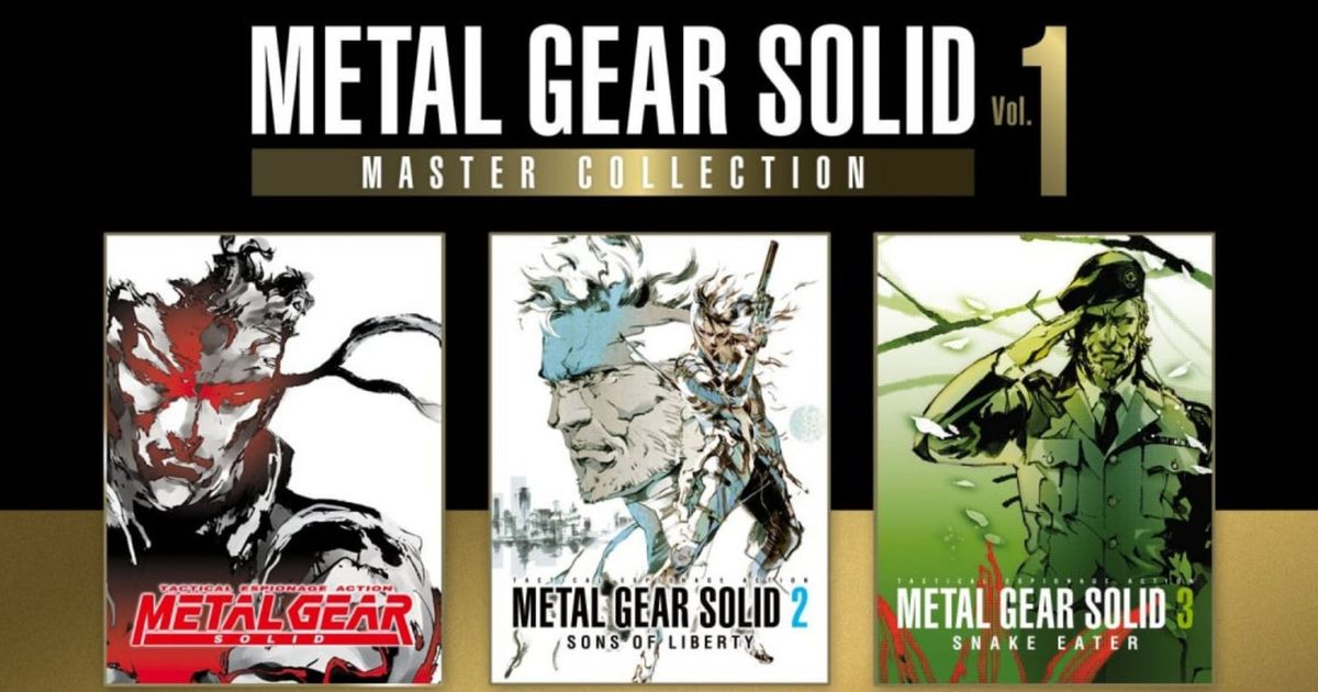 Metal Gear Solid: Master Collection Vol. 1 has two unannounced games Metal Gear Solid collection boxart