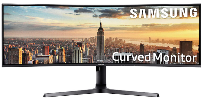 Best 43-inch monitor - Samsung product image of curved monitor 