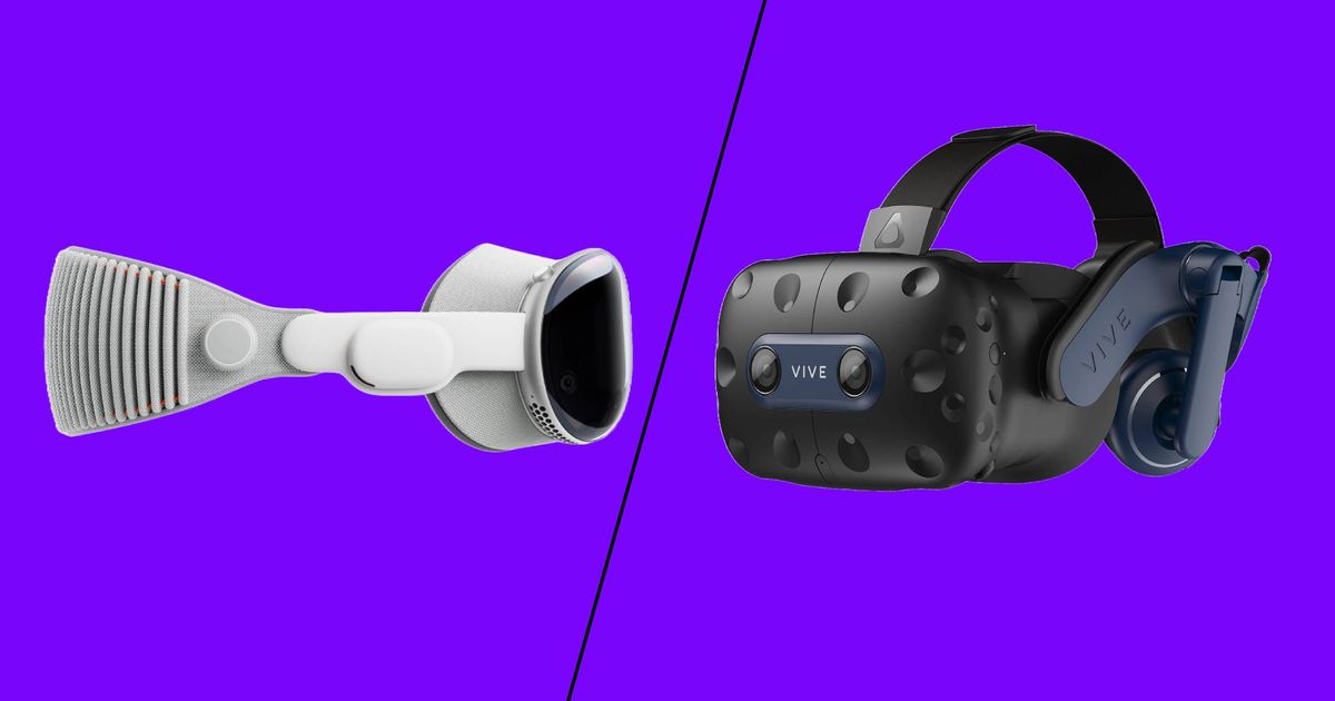 Apple Vision Pro vs VIVE Pro 2 - which is the best VR headset?