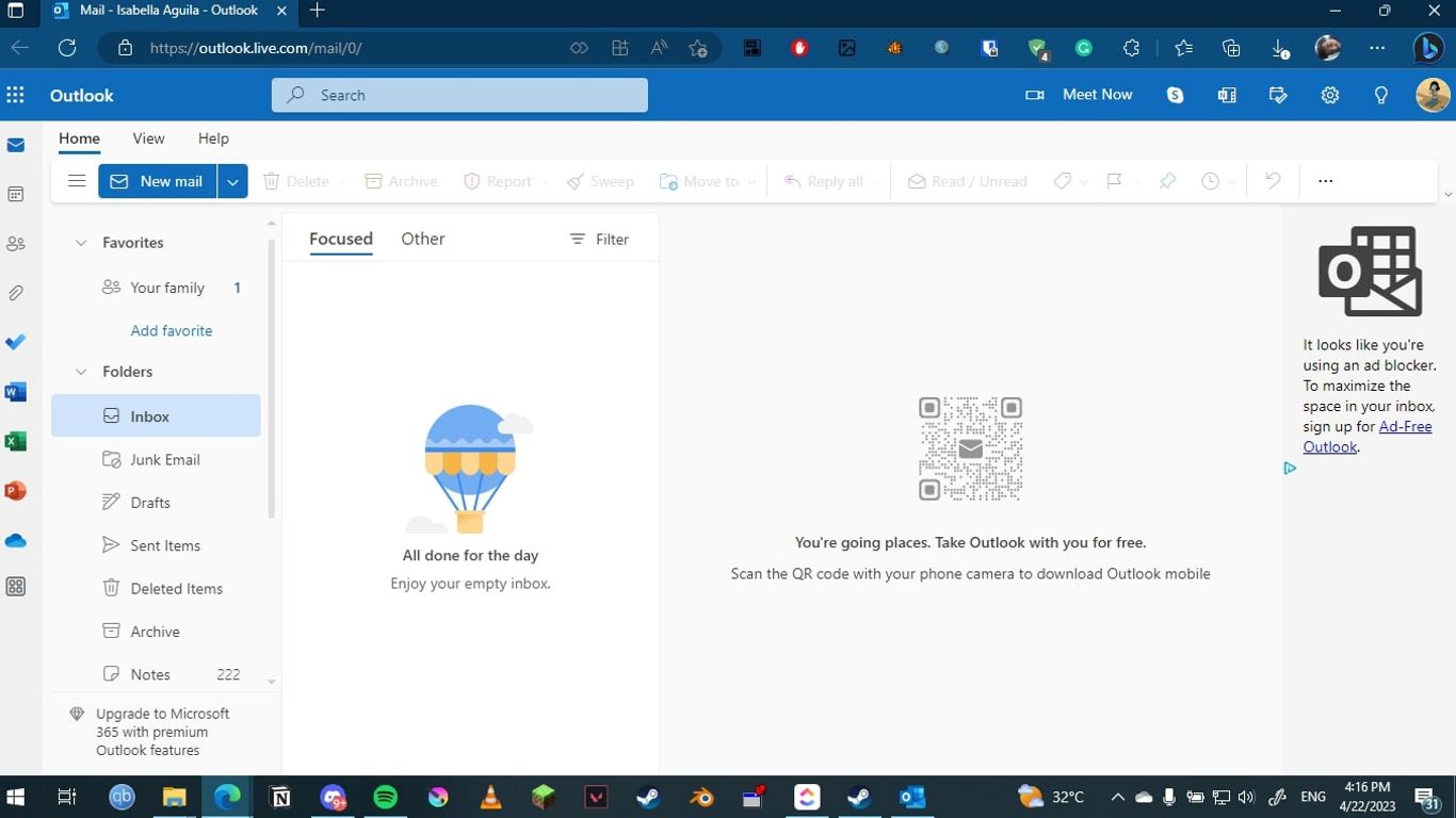 how to create a teams meeting a screenshot of Microsoft Outlook
