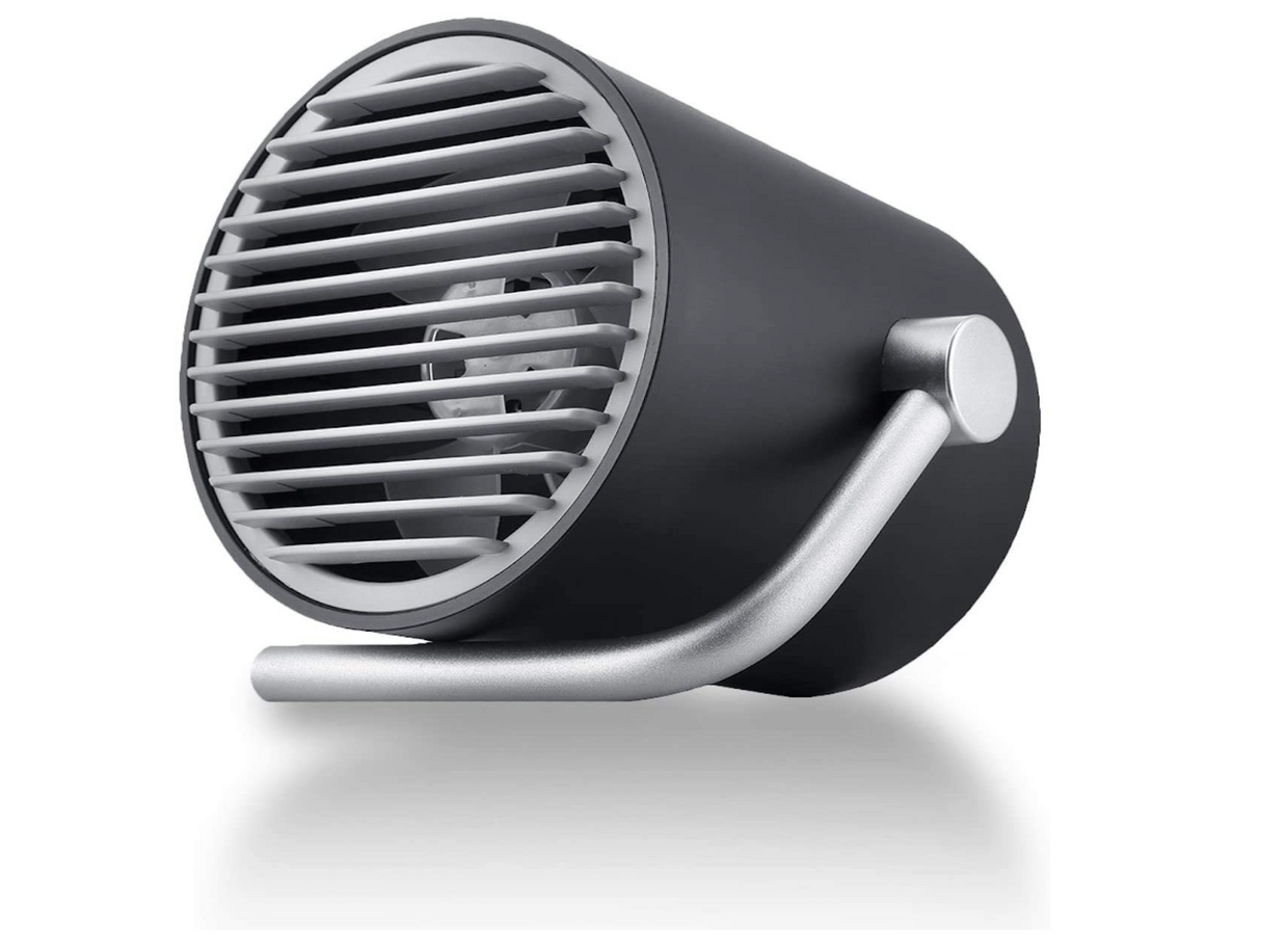 Fancii product image of a black and dark grey fan.