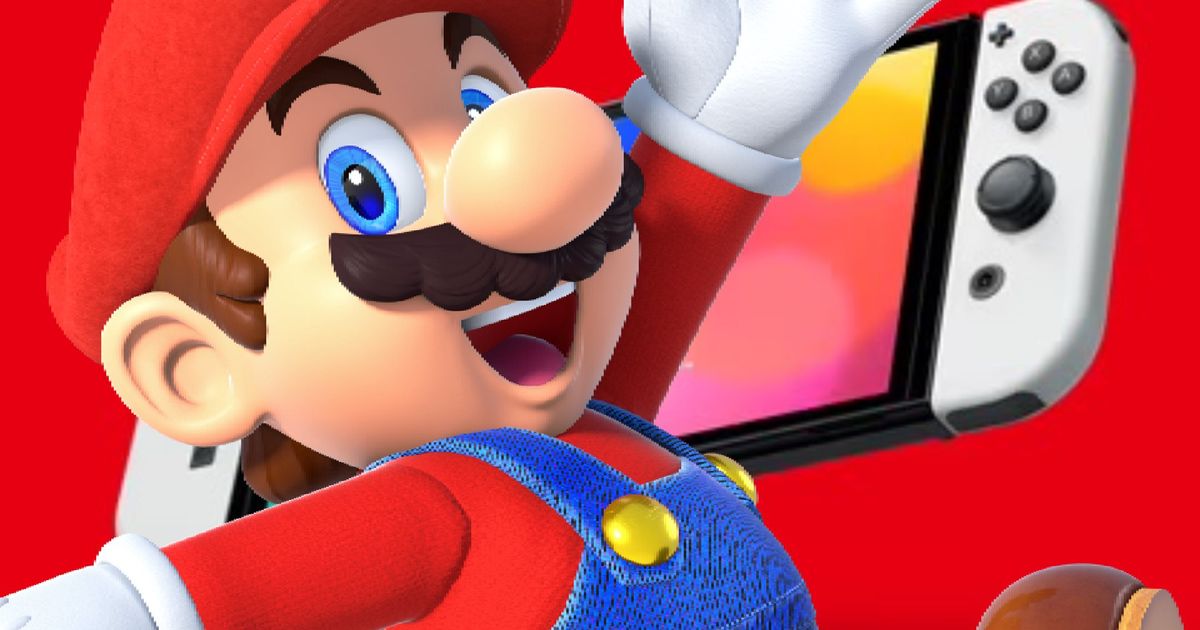 Mario looking at Nintendo Switch 2 price leaks 