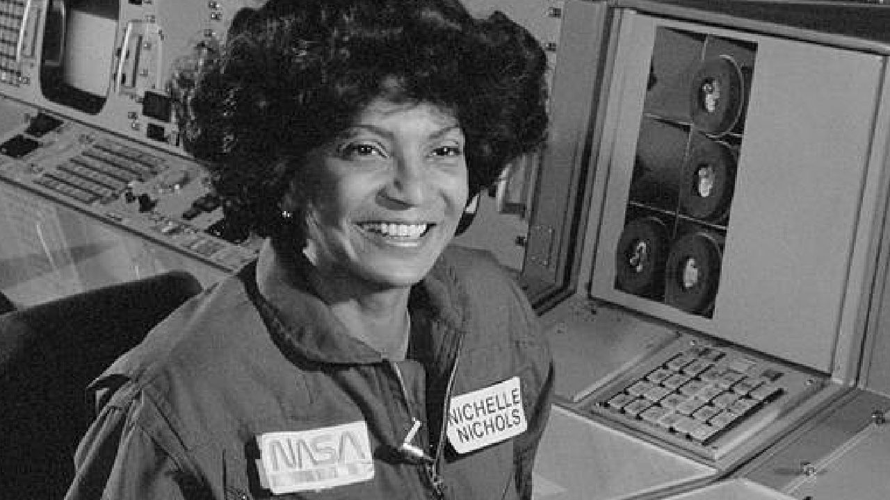 Nichelle Nichols at NASA 