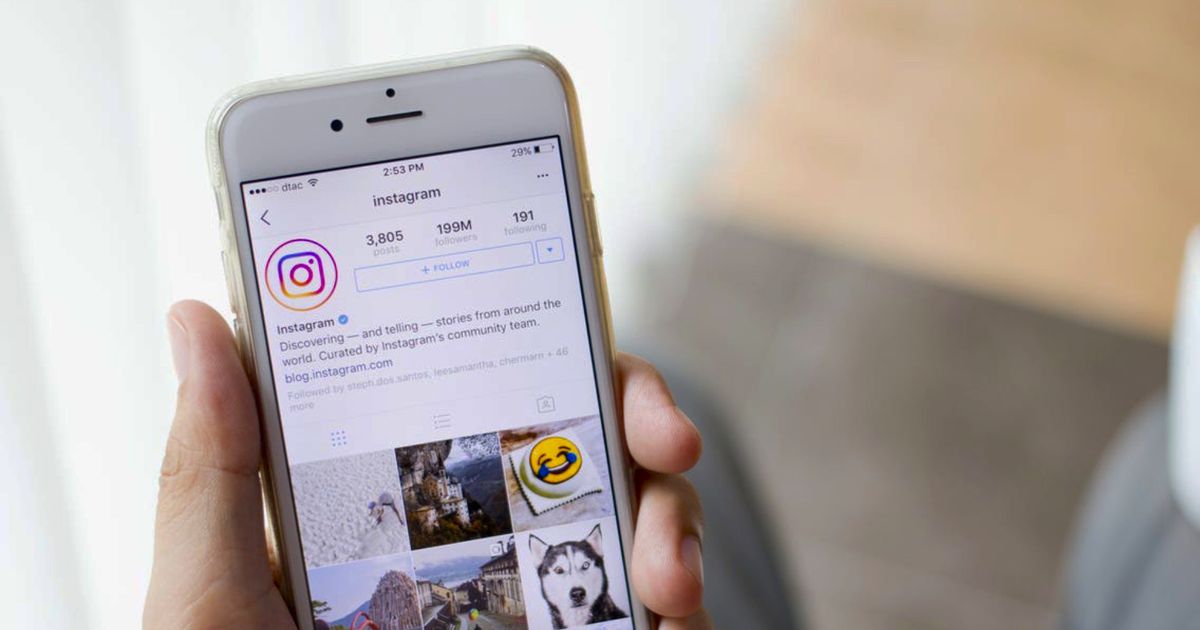 Is Instagram adding profile views? - An image of the Instagram app on an iPhone