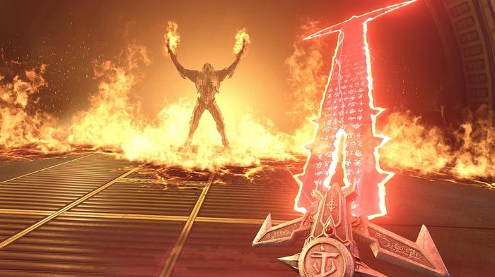 bethesda issues statement about mic gordons id software post the doom slayer fighting in hell