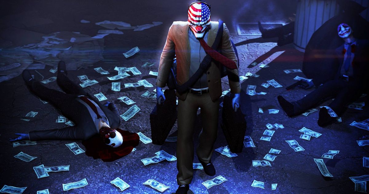 Payday 3 beta - Picture of Dallas walking away from a bloody heist