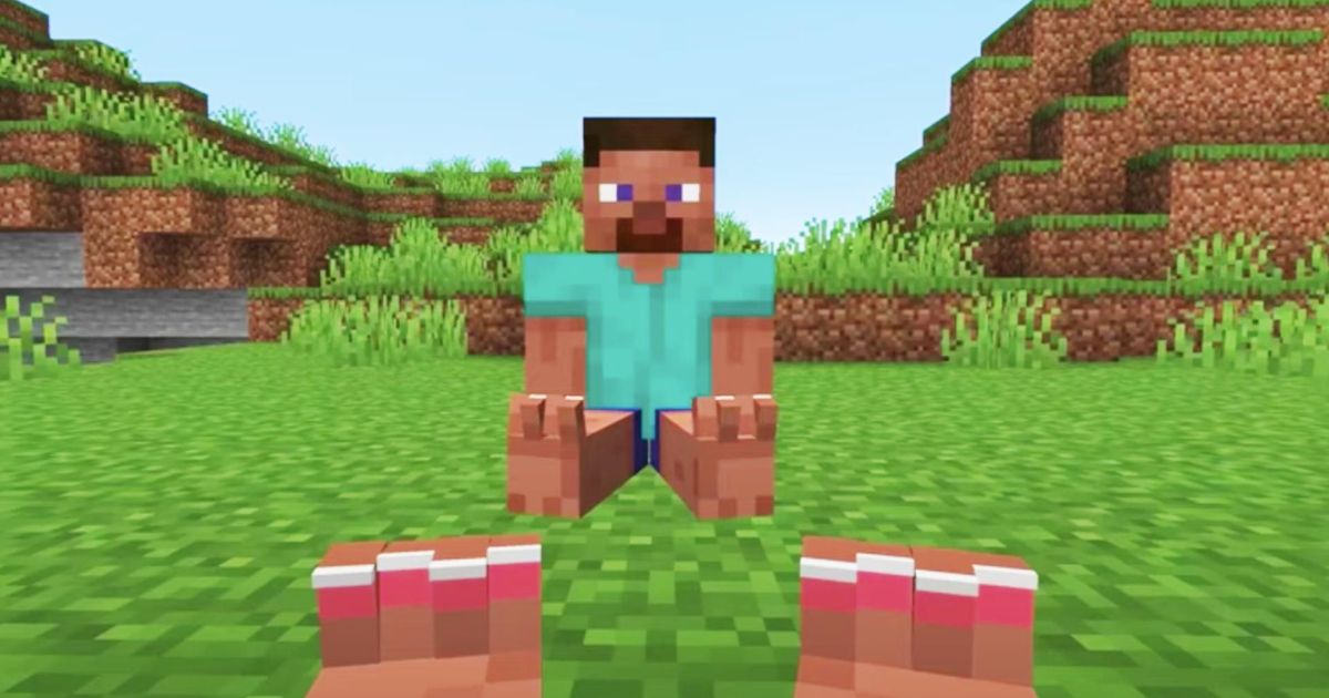 minecraft modder adds wiggling toes to every mod and i feel sick