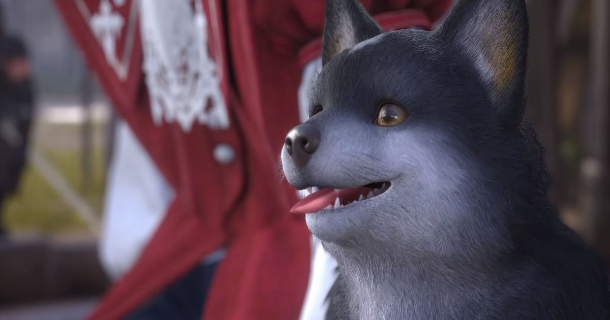 final fantasy 16 has the best dog in all of video games