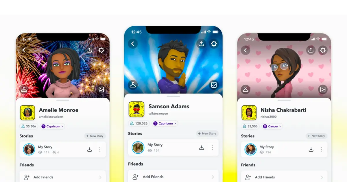 Does Snapchat Plus show who viewed your profile? - An image of a profile on Snapchat