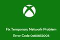 Xbox error 0x80832003