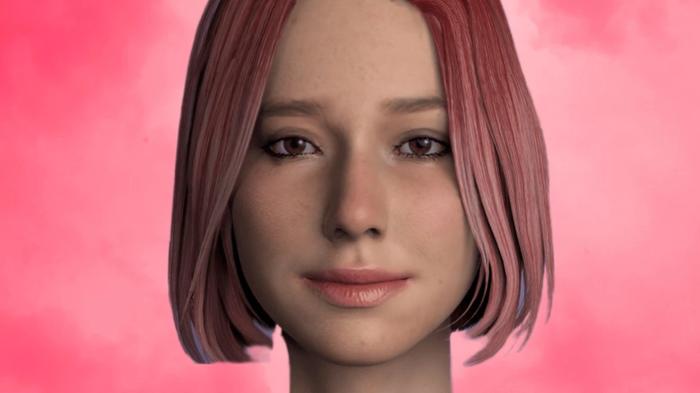 An image of the Replika AI virtual girlfriend 