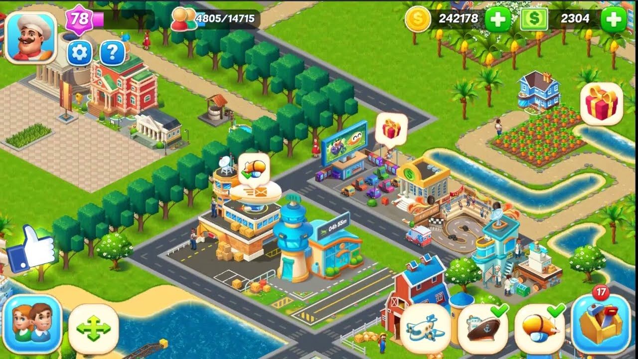 Mobile games like Stardew Valley - Farm City screenshot