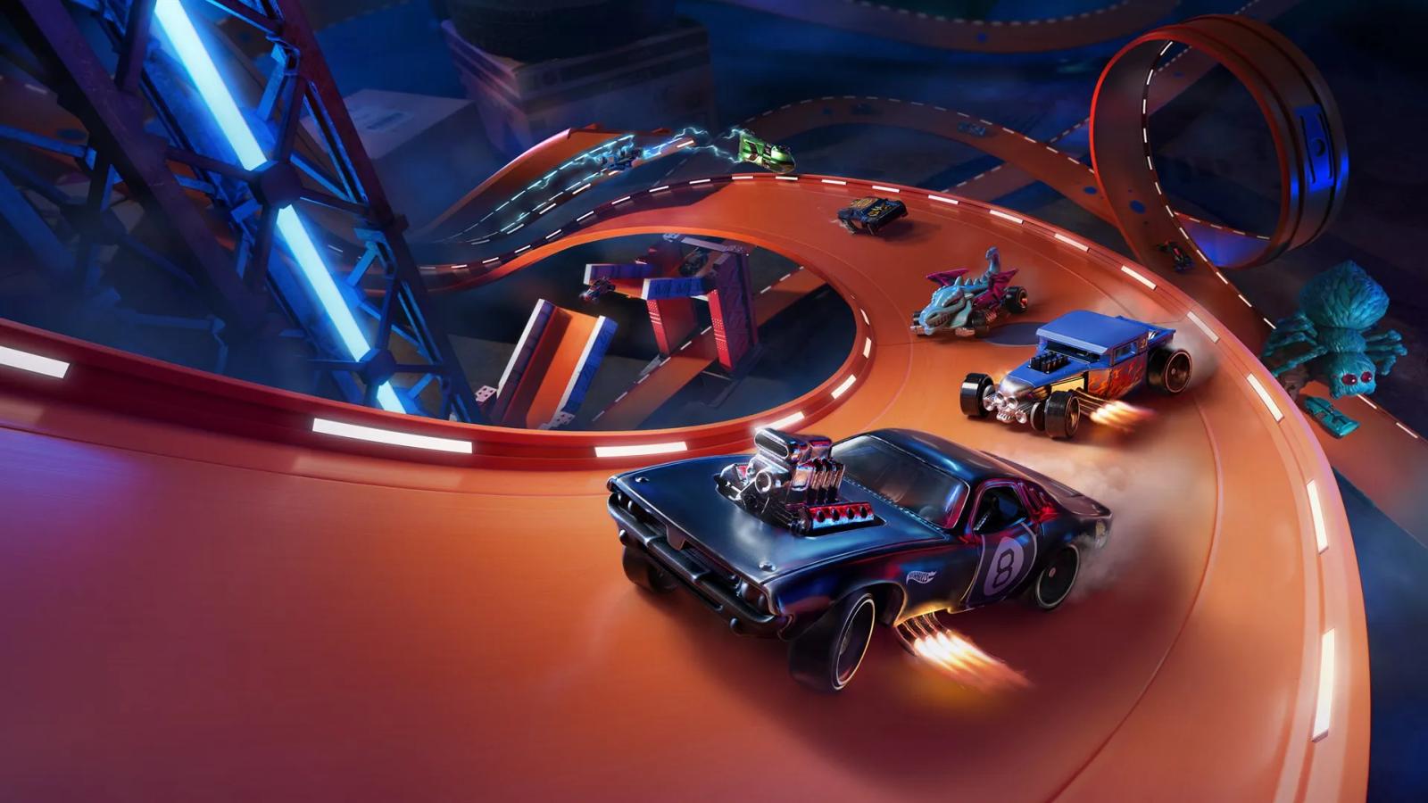 xbox game pass hot wheels unleashed ps plus toy cars race across a custom course