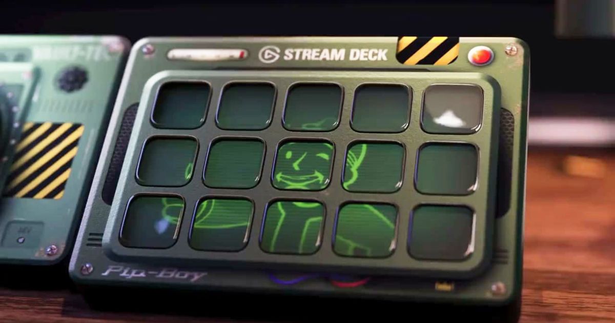 An image of the Elgato Fallout Stream Deck - how to pre-order