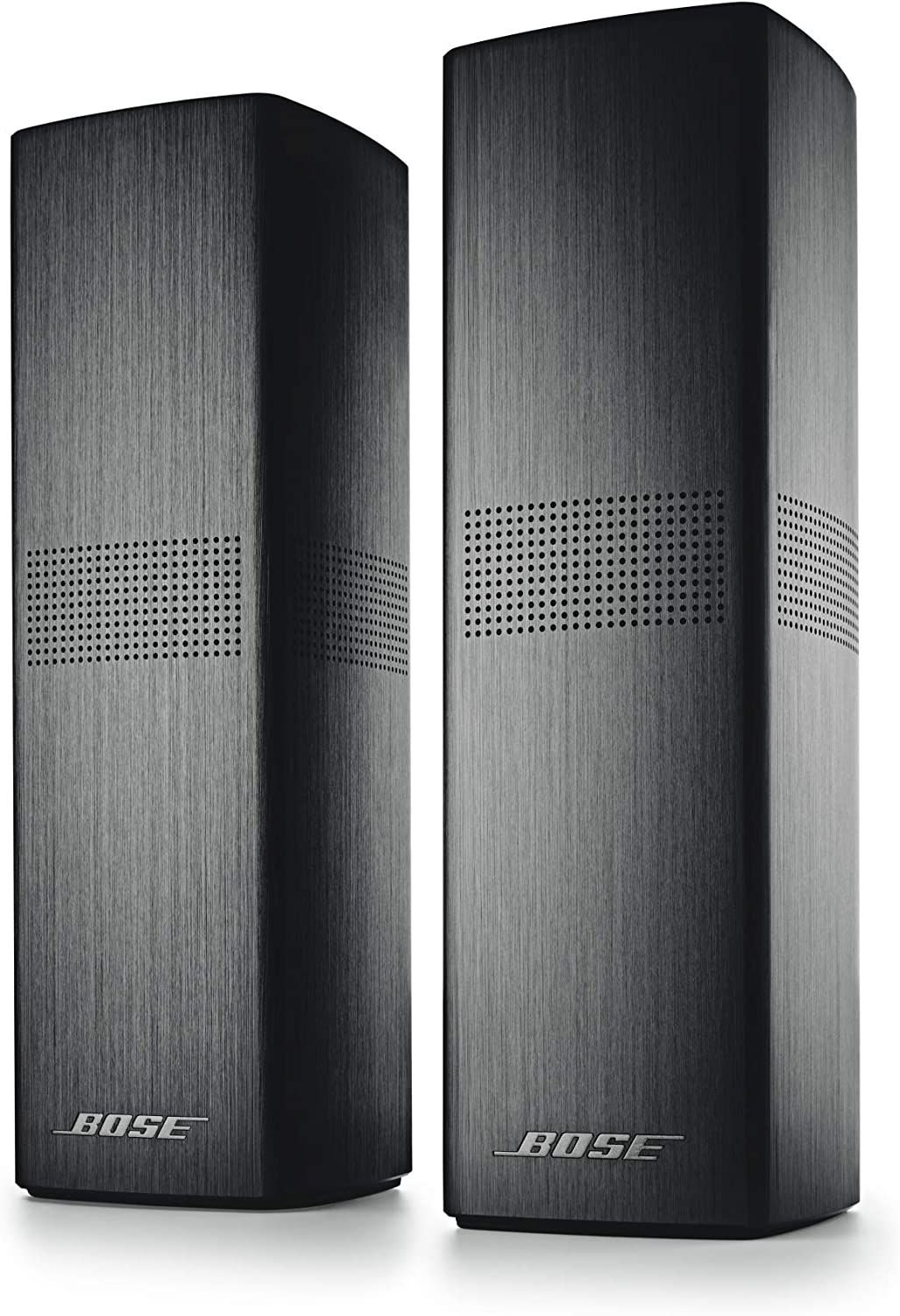 Bose Surround Speakers 700 product image of two tall, dark grey speakers.
